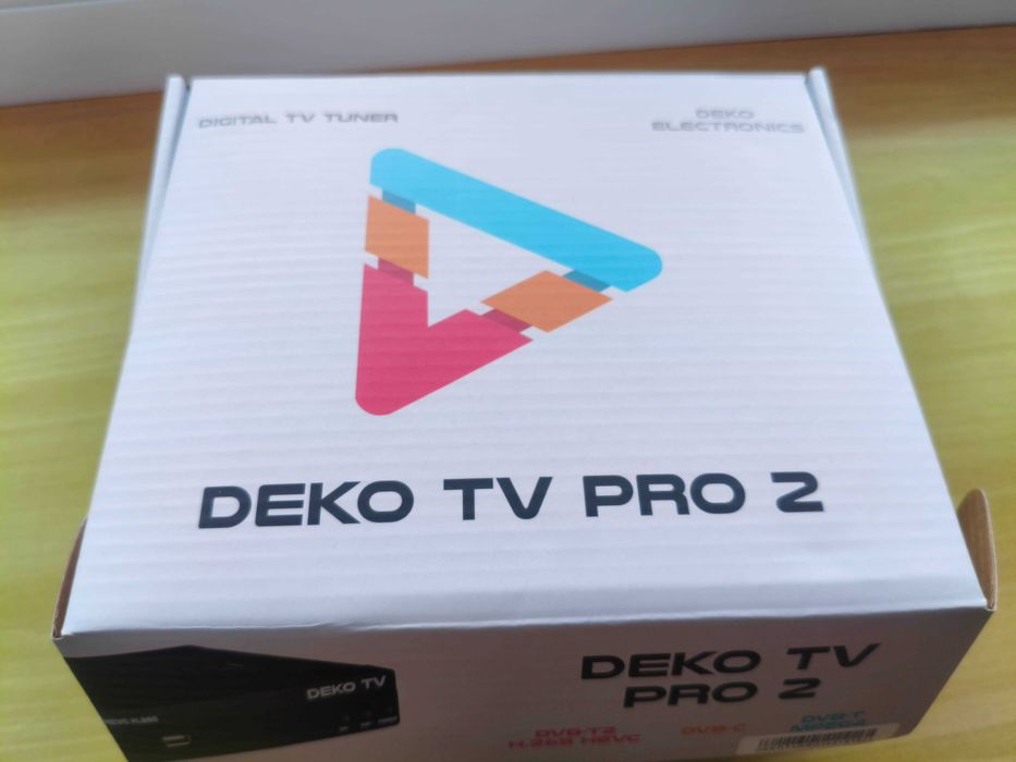 Tuner Dekoder DVB-T2 DekoTV PRO2 Telewizji Naziemnej HEVC H.265