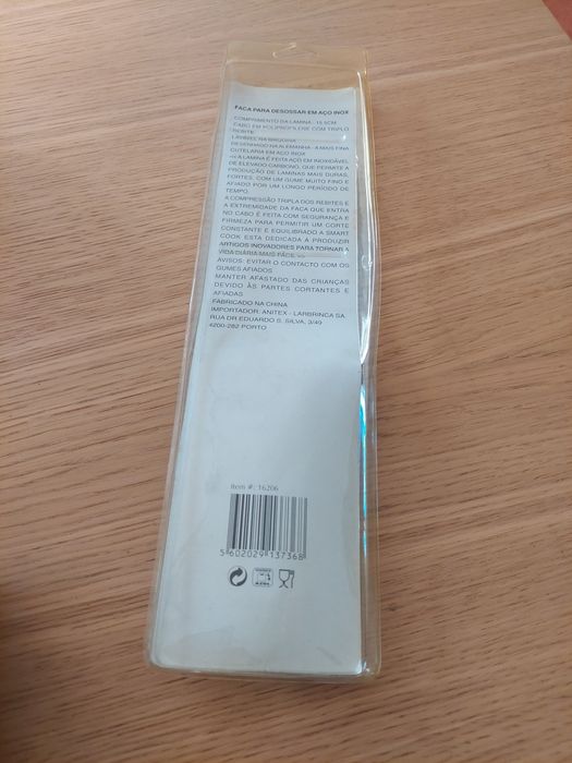 Faca para desossar nova