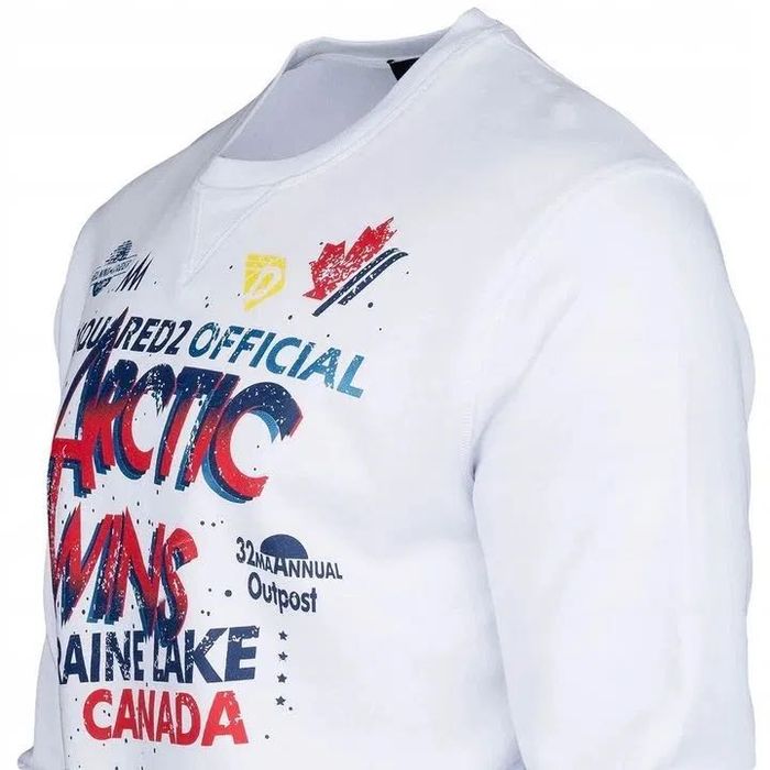 Dsquared2 Arctic Twins Sweatshirt nowa oryginalna bluza D2