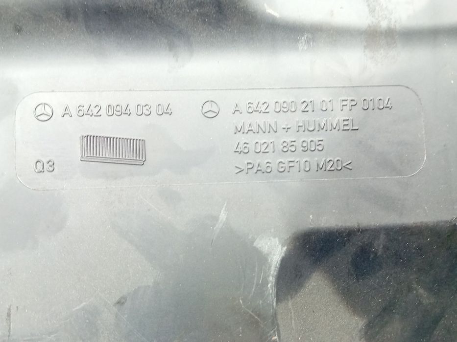 Caixa filtro ar MERCEDES-BENZ Classe M (W164)