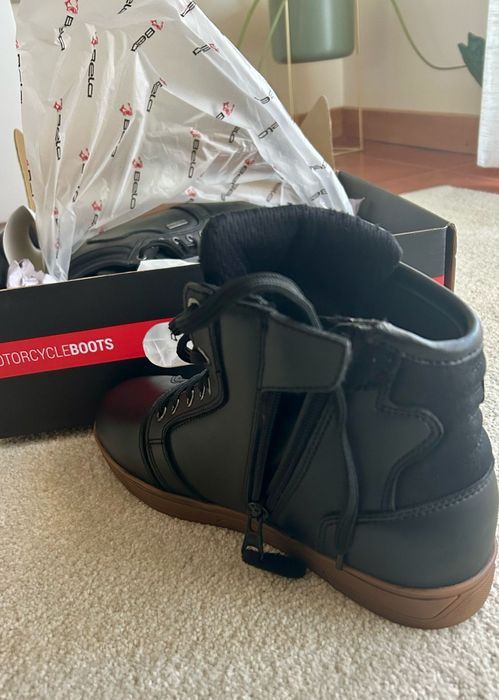 Botas de couro preto BELA, Atlas man