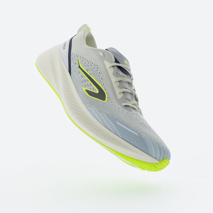 Sapatilhas de Corrida Homem Cushion 500 Branco/Amarelo