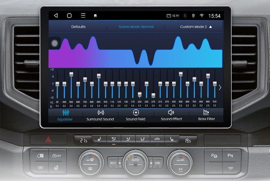 VW Crafter 2017–2021 – Radio Android 15 10.33" CarPlay Android Auto GPS Nawigacja Stacja Multimedialna WiFi Bluetooth DSP 4G LTE PL 4GB/64GB