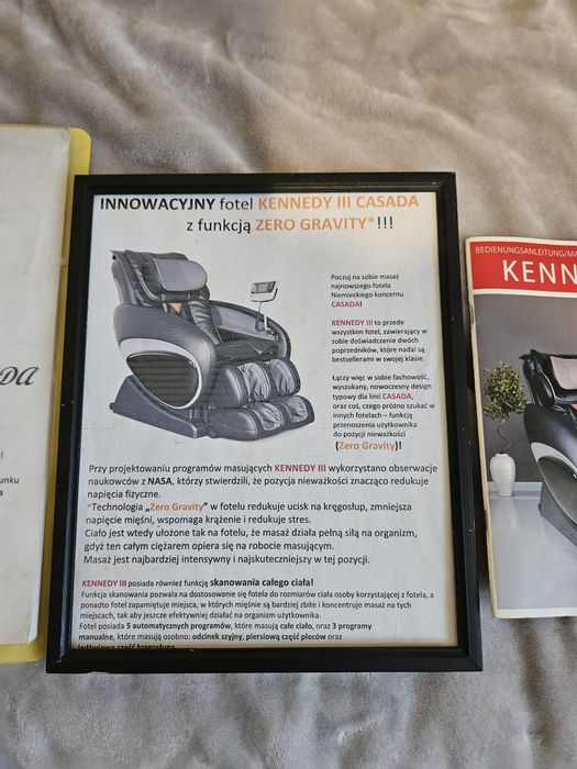 Fotel masujący Kennedy3 Casada