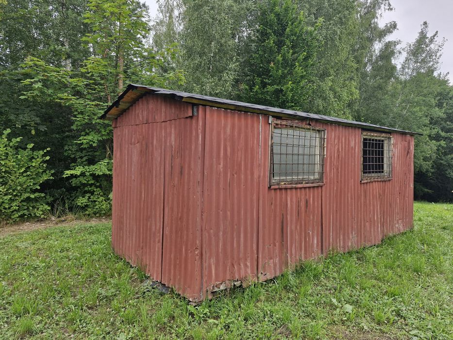 Kontener, barak projekt do dokończenia