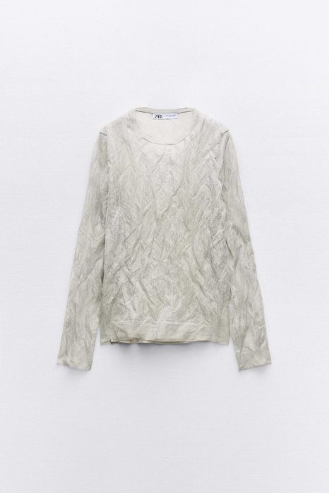 Тюлевый топ zara лонг S