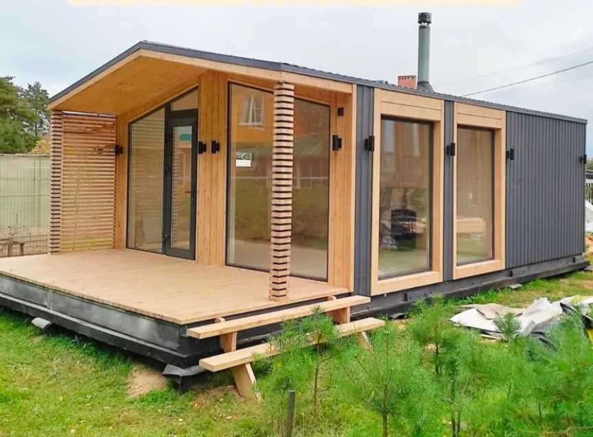 ВИРОБНИК! Модульні /Каркасні будинки ПІД КЛЮЧ для проживання / дачі