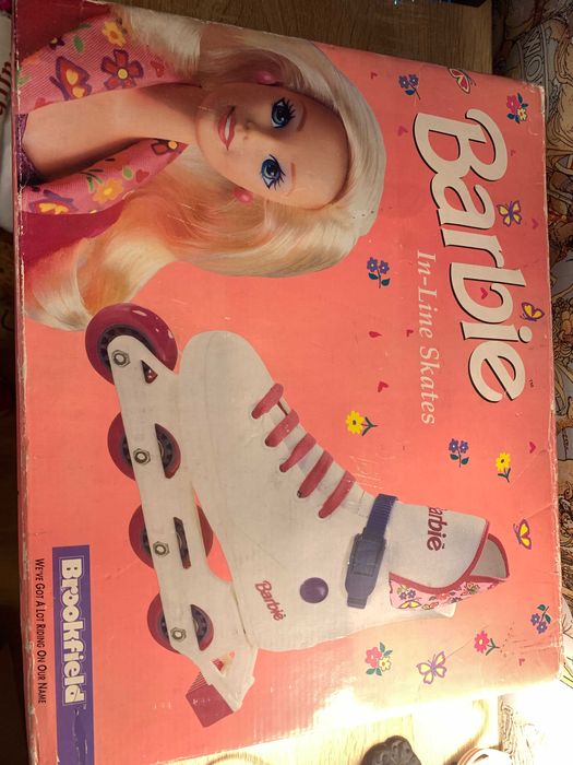 Ковзани роликові Barbie In-Line Skates (1995 р) вінтаж