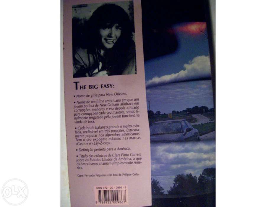 The big easy (cronicas de clara pinto correia)