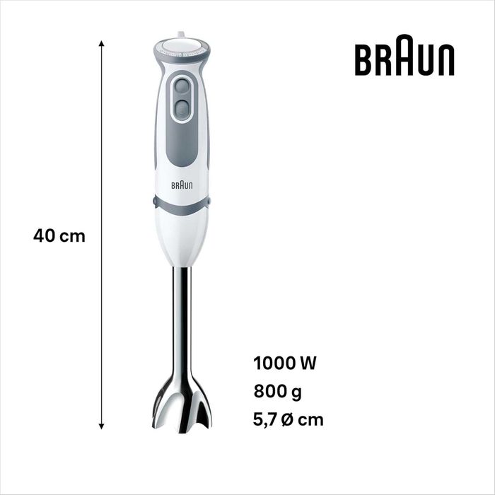 MOCNY Blender BRAUN MultiQuick 5 Pro ZESTAW - wyprzedaż