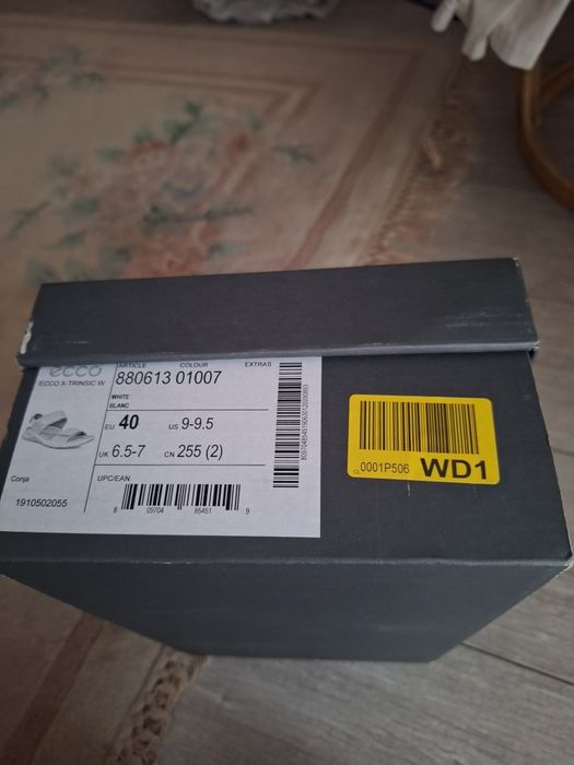 Sandaly damskie ecco rozm 40