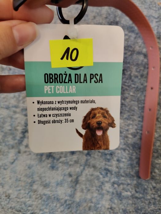 Obroża dla psa nowa