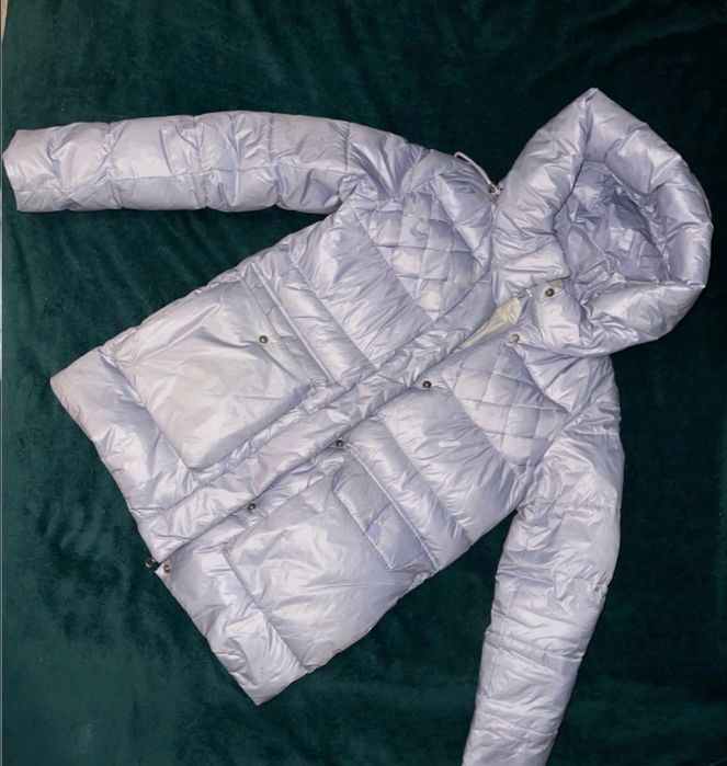 Пуховик SNOW-OWL блакитний S (42) DuPont-Sorona як новий