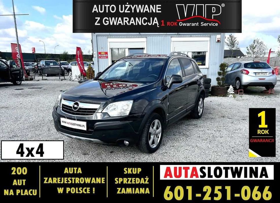 1 ROK GWARANCJI W CENIE, Opel Antara, Zamiana, 4x4
