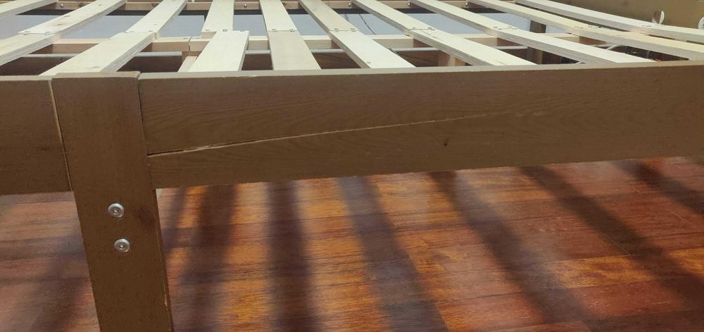 Estrutura de cama 120x200 cm VidaXL