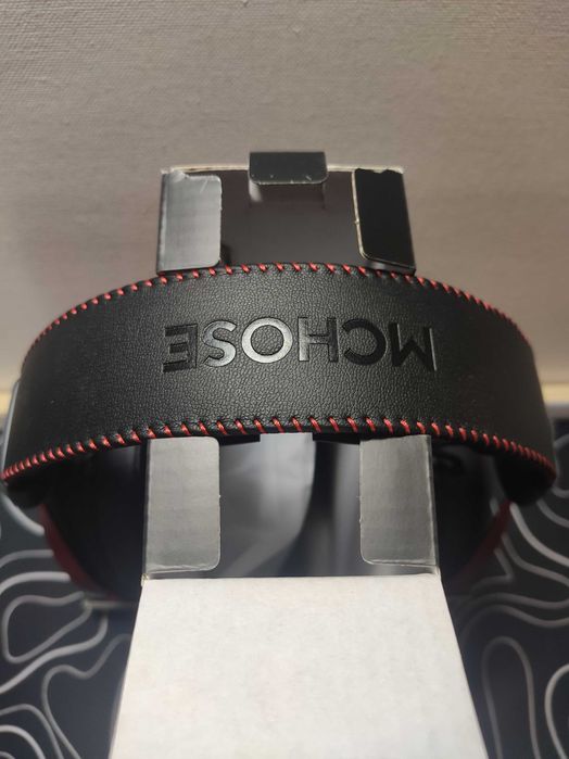НОВІ Mchose V9 Pro Black red Ігрові навушники