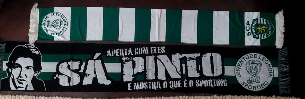2 echarpes ,bufandas da Juve Leo SCP
