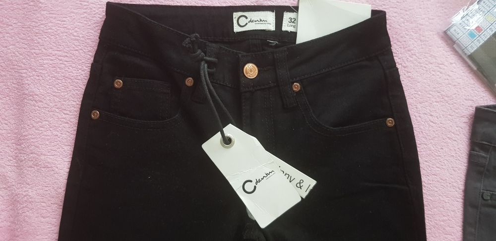 Spodnie jeans Slim rurki 32 NOWE