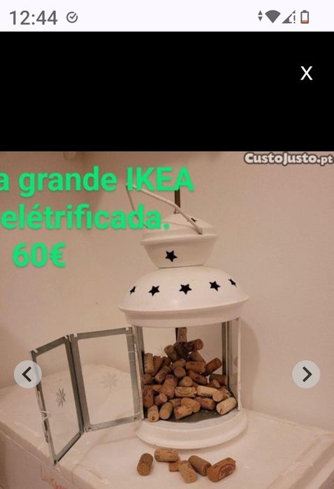 Lanternas da IKEA eletrificadas