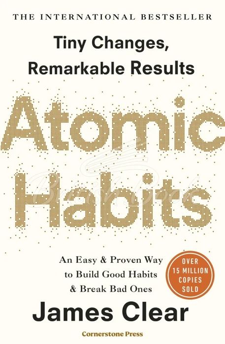 НОВА Книга Atomic habits James Clear англійською