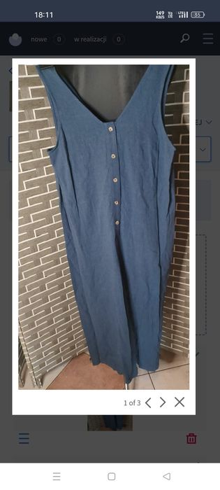 Bermudy rozmiar L nowe