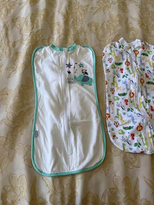 Ціна за комплект Продам пелюшки-кокони / конверти для немовлят (3 шт.)
