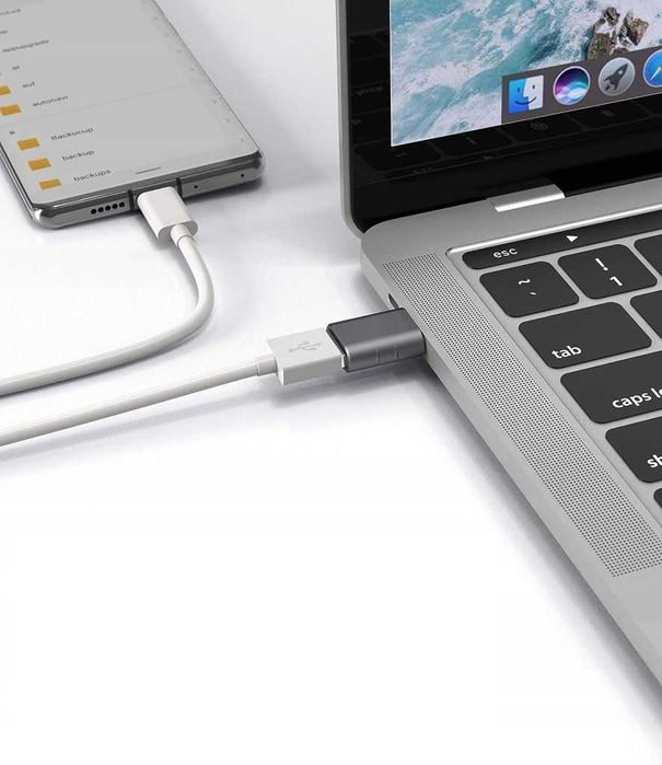 Przejściówka z USB C na USB Adapter Syntech 2 szt