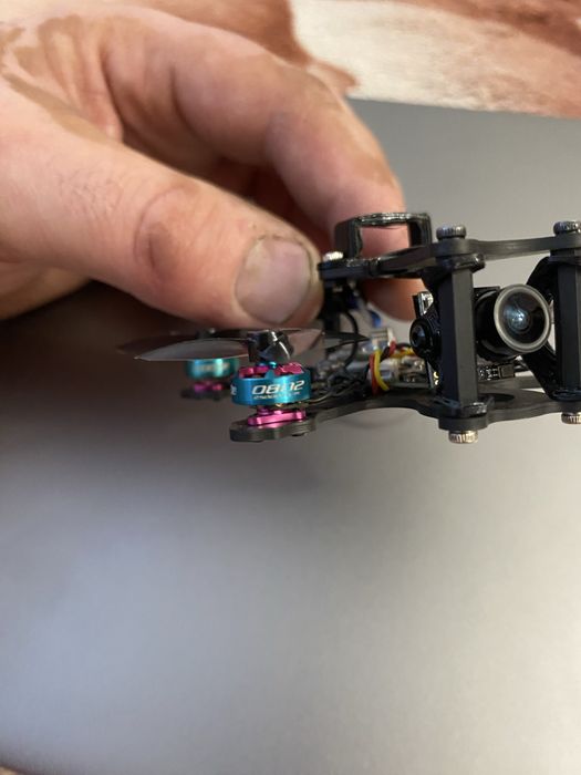 Tiny Whoop Mobeetle6 Happymodel та Air75 Betafpv кастом 75mm карбонова рама