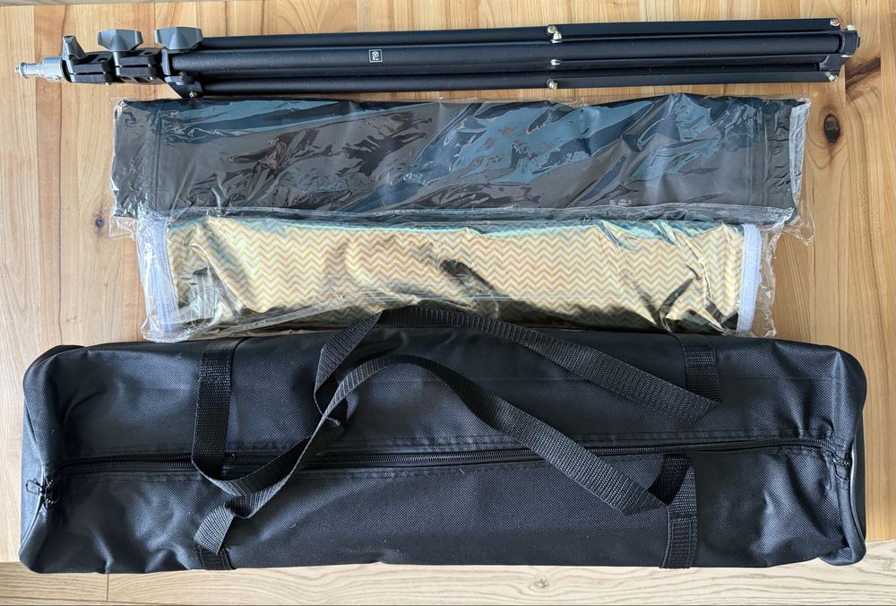 Відбивачі вигнуті Selens рефлектор U-подібний 180x60см та 110x60см на штативі