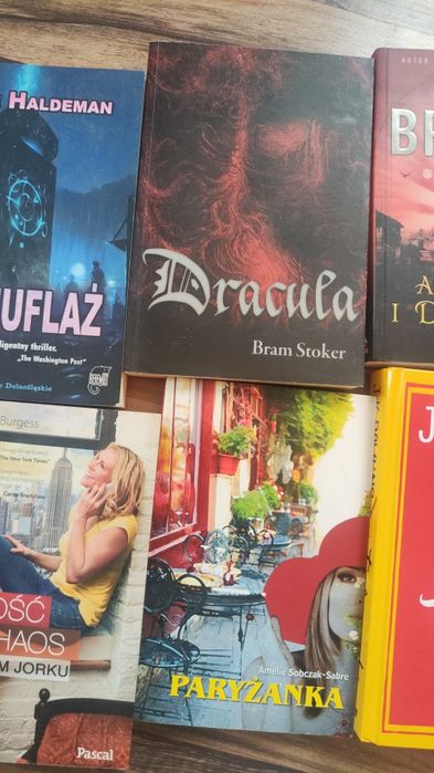 Zestaw różnych książek