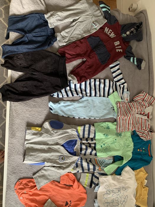 Paka ubran r. 74 dla chlopca