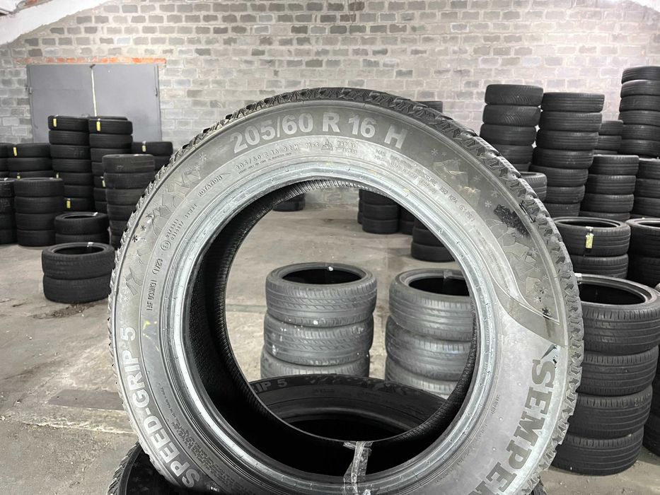 GS1214 Зимові шини 205/60r16 Semperit Sped-Grip 5 комплект резина р16