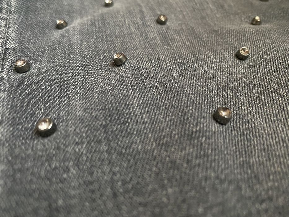 Jeansy Reserved 40 L dżety rurki szare