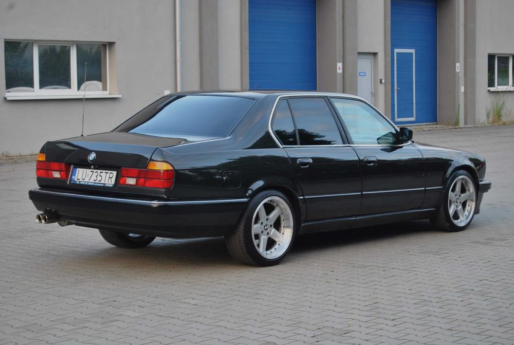 Wynajem ŚLUBNY, EVENTOWY, PRYWATNY BMW 735i 1990r, Stan kolekcjonerski