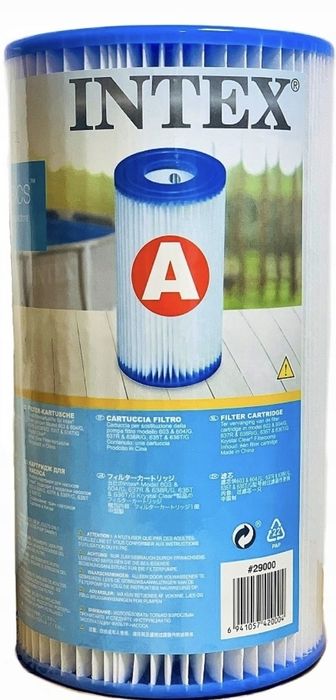 4 x Nowy Filtr do Pompy Basenowej INTEX Typ A (Model 29000) – Oryginał