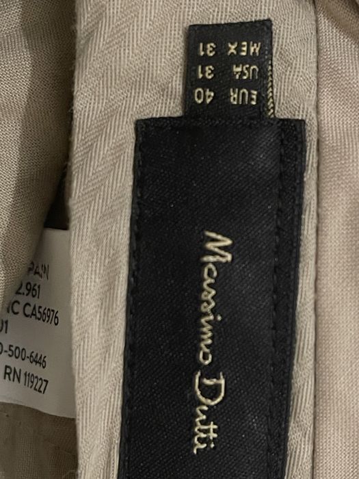 Chino Homem Bege - Massimo Dutti