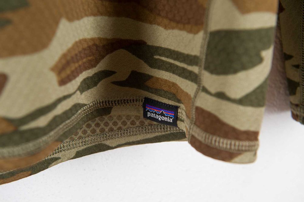 Patagonia Capilene Midweight koszulka termoaktywna męska Camo M