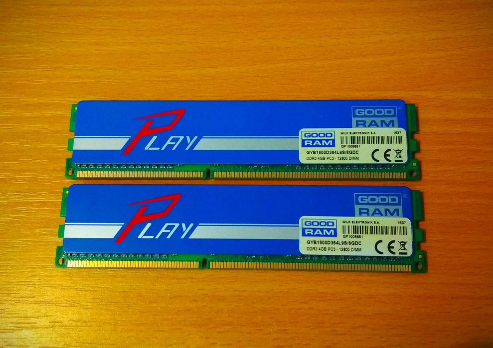 ОЗУ Оперативна пам'ять DDR2-DDR3 1,2,4 для ПК оновлено список 21 числа