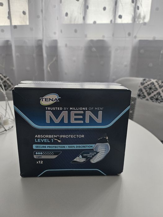 Tena men 12 sztuk-wkładki higieniczne/anatomiczne dla meżczyzn