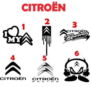 Autocolantes Alfa Romeo - Audi - BMW - Citroen - Fiat - Ford - Honda