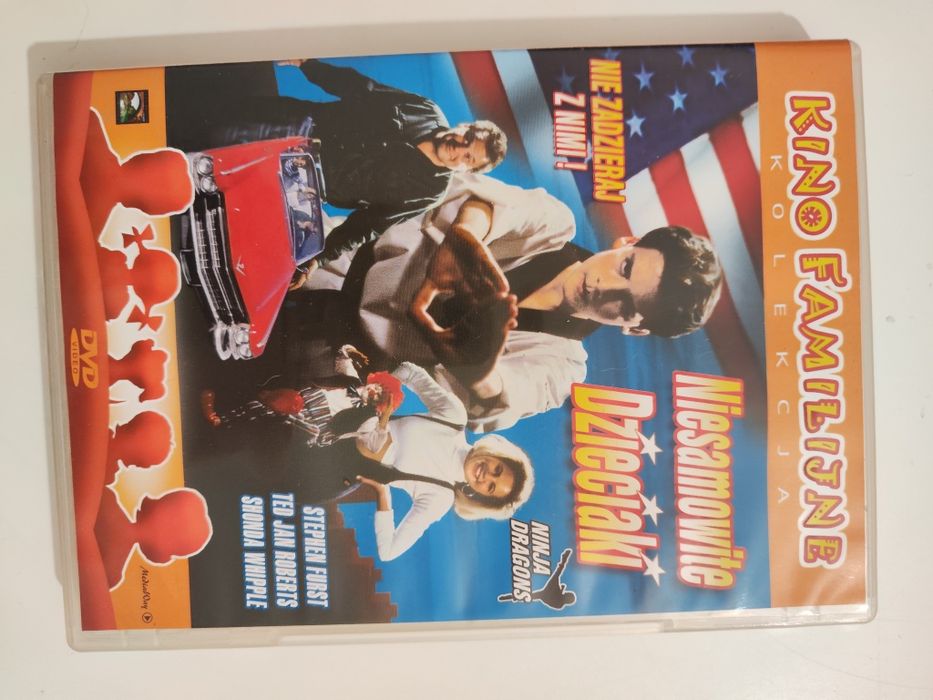 Niesamowite Dzieciaki Ninja Dragons - płyta DVD