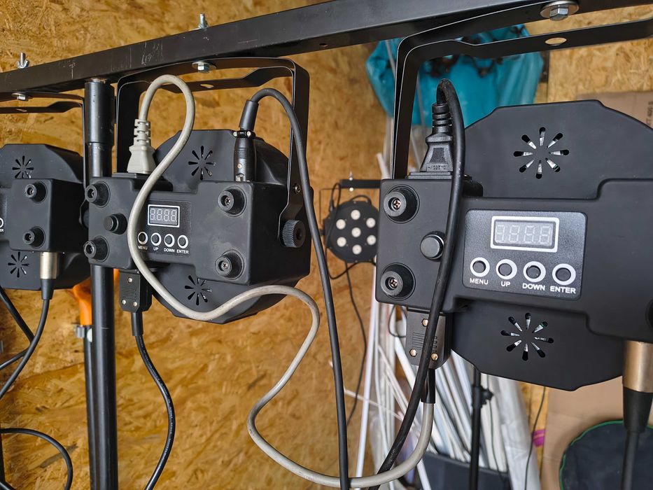 Factal Lights Par Led 7 x 10 W oświetlenie sceniczne