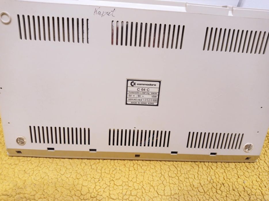 Commodore 64 rzadkość defekt