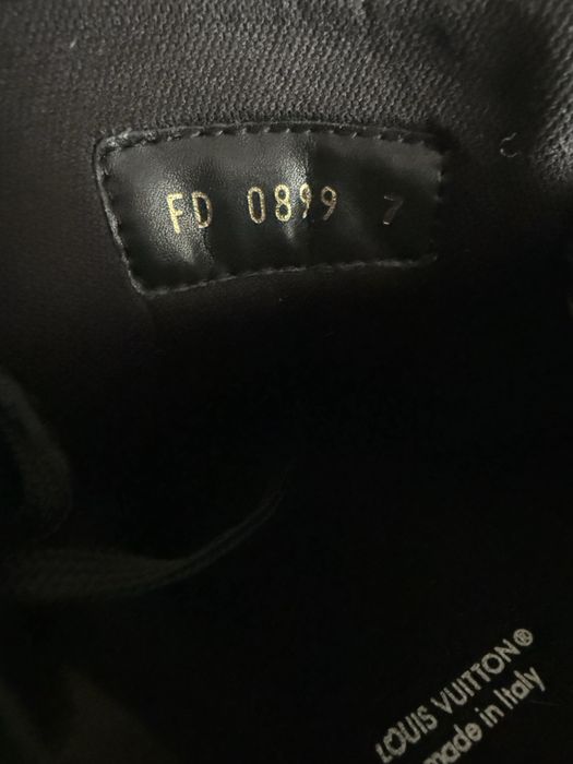 Buty Louis Vuitton LV Trainer Black Monogram Denim 41