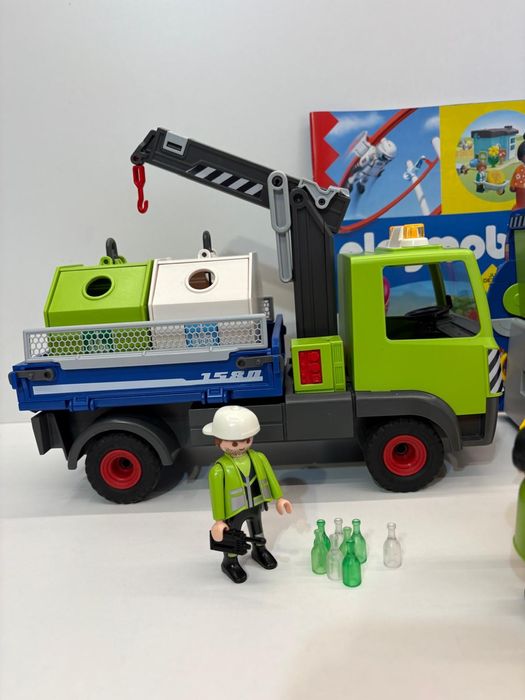 Playmobil 6110 City Action Nowa śmieciarka do recyklingu