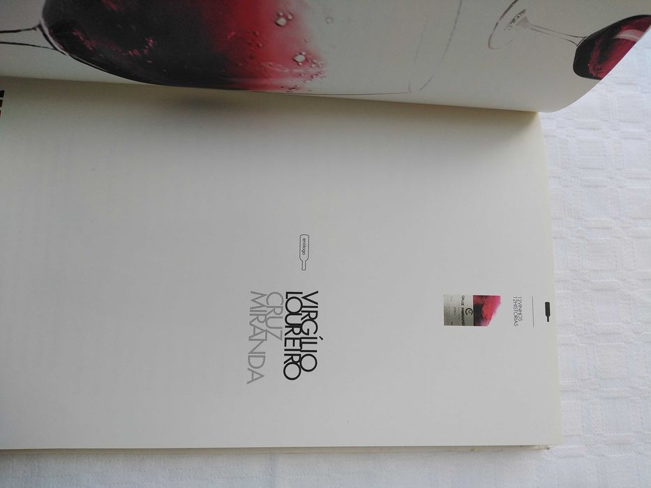 Livro 12 vinhos, 12 histórias.
