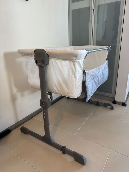 Chicco, Co-Sleeping, Next2me Essential, łóżeczko dostawne, cloud re-lux