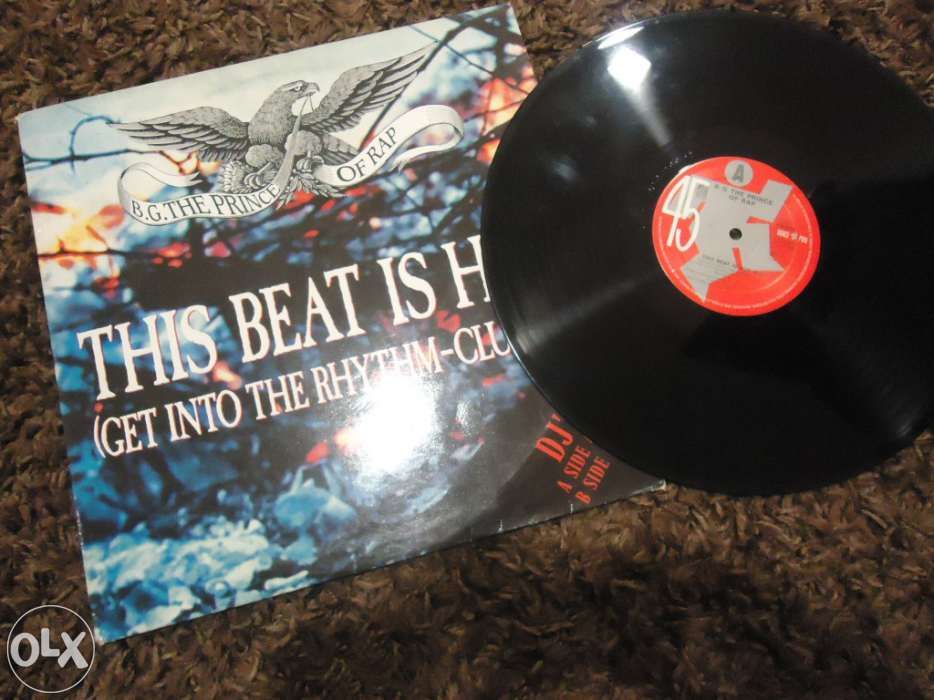 Vendo disco vinil bg the prince of rap get into the ritm