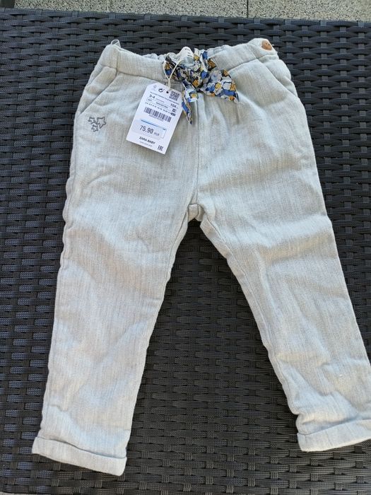 Spodnie Zara nowe 3-4 lata