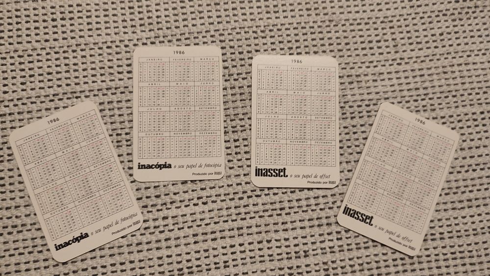 Coleção de calendários
